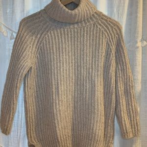 Madewell chunky turtleneck sweater